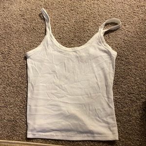 White Target tank top